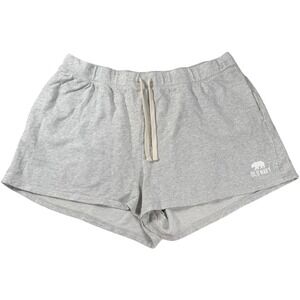 Old Navy Gray Bear Logo Sweat Shorts Women's XXL Lounge Shorts Casual Comfy